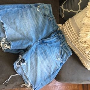 American eagle High waist mom shorts